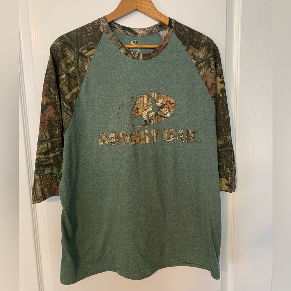 Mossy Oak Forest Green Camo Long Sleeve Tee